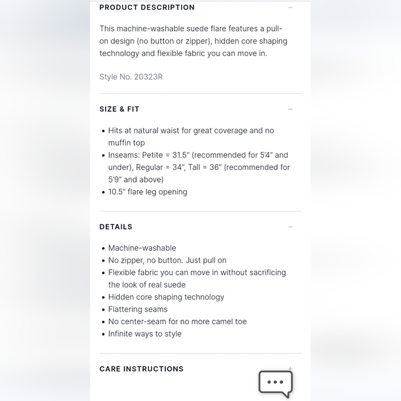 NWT Spanx Faux Suede Flare Pants in Navy - Picture 8 of 9